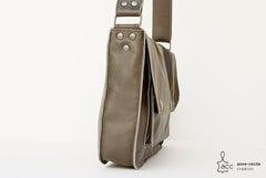 Bag men crossbody leather