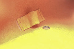 glass leather case orange