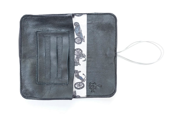 Etui à tabac à rouler en cuir recyclé