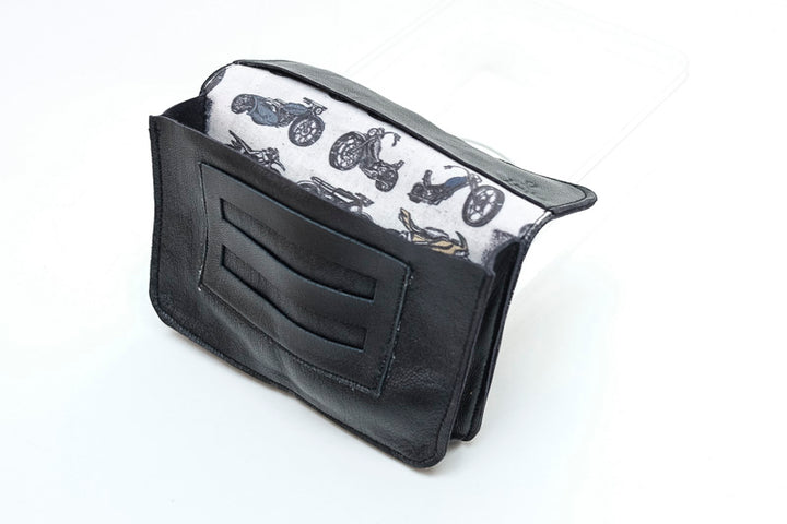 Etui à tabac à rouler en cuir recyclé