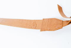 Leather camera strap