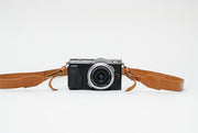 Leather camera strap