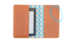 book cover leather brown