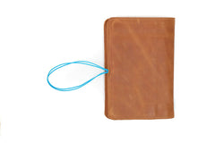 book cover leather brown
