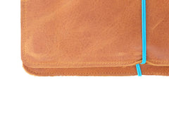 book cover leather brown