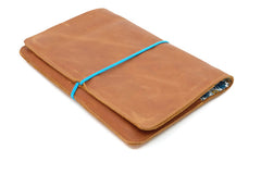 book cover leather brown