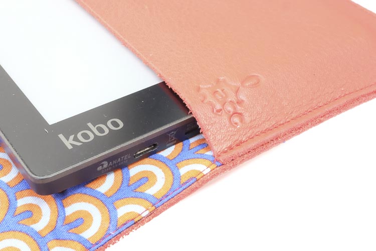 Étui de protection SleepCover de Kobo en rouge pour Kobo Aura édition 2 