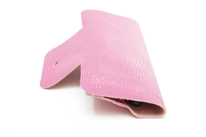 glass leather case croco