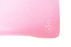 glass leather case croco