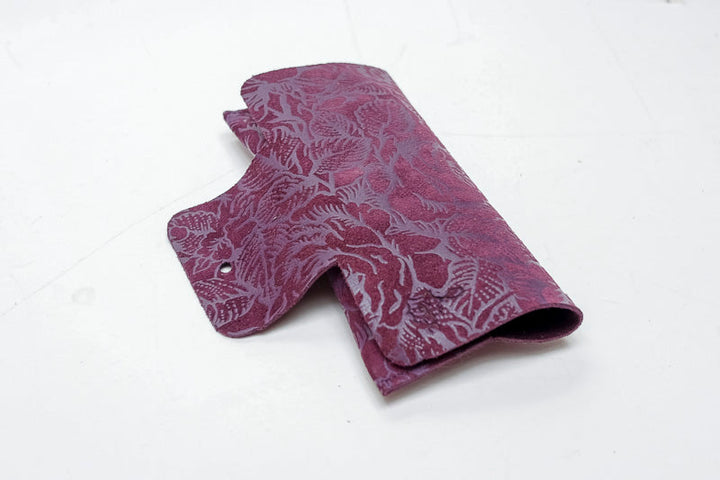 glass leather case luxury