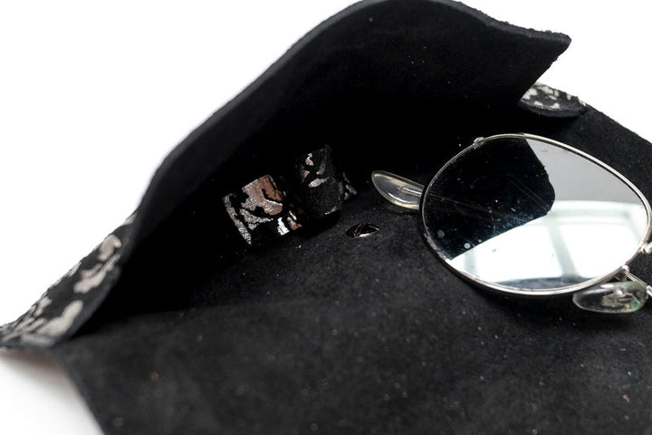 glasses leather case style