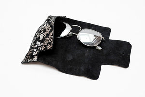 Etui à lunettes en cuir de luxe, Artisanat français