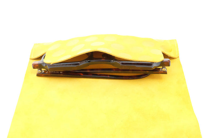 Etui à lunettes en cuir original