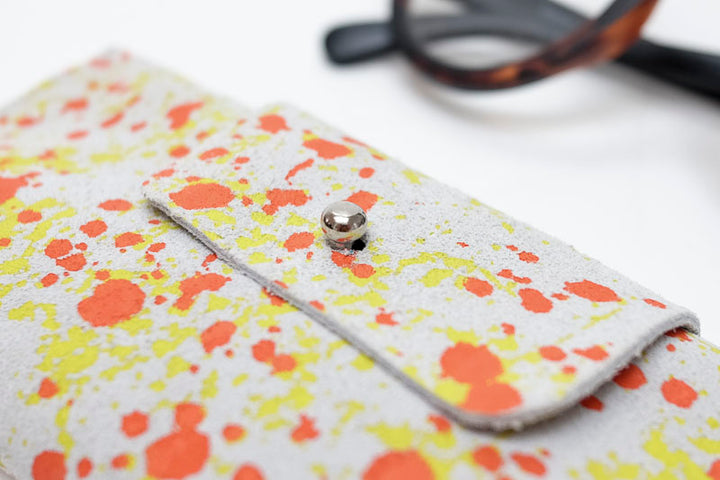 glass leather case women original