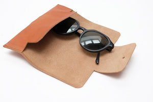 Glasses box leather