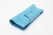 glass suede leather case