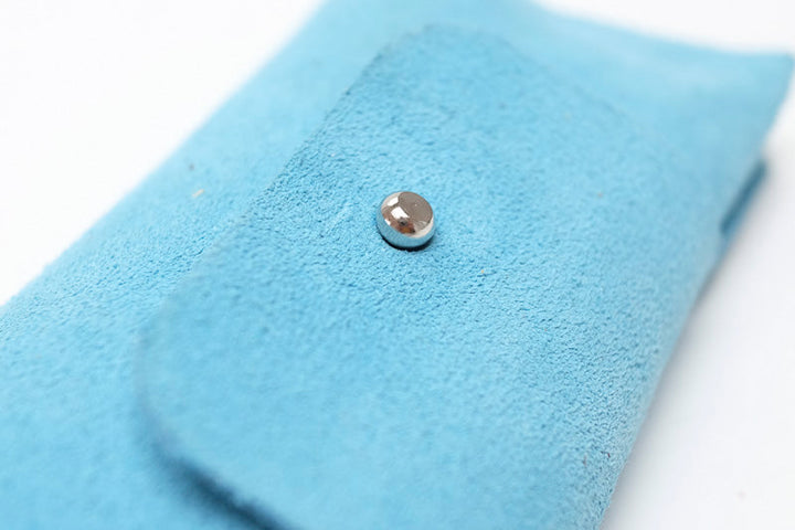 glass suede leather case