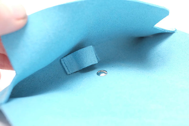 glass suede leather case