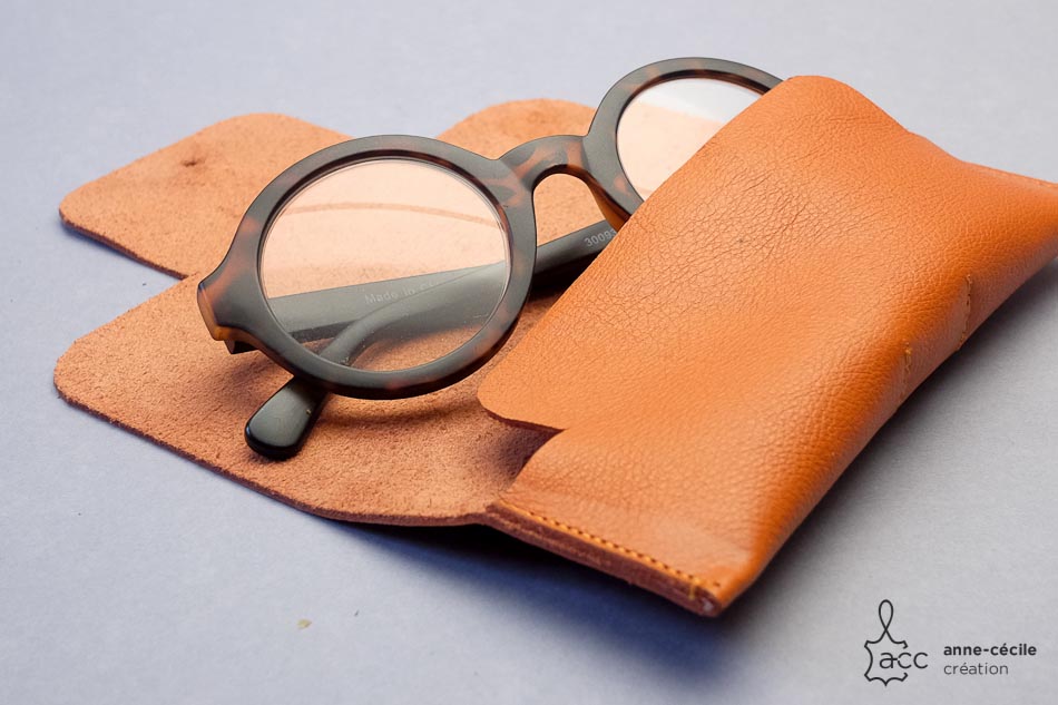 spectacle case leather