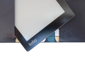 Compatible avec l'étui protecteur en cuir pleine grandeur pour tablette aura  H2O Edition 2 de Kobo