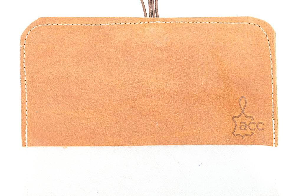 large wallet money leather