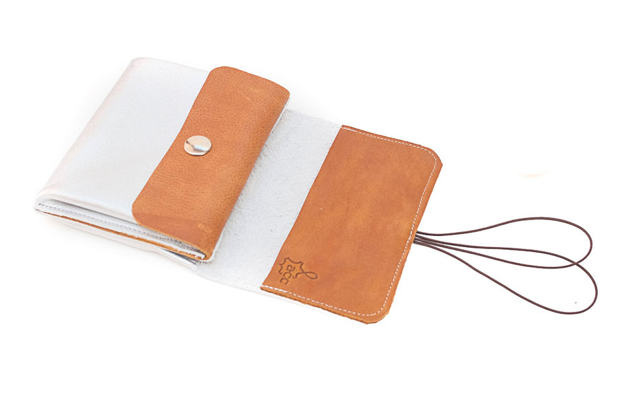 large wallet money leather