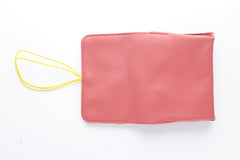 red money leather wallet