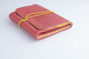 red money leather wallet