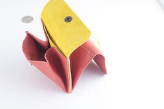 red money leather wallet