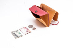 Grand porte-monnaie orange