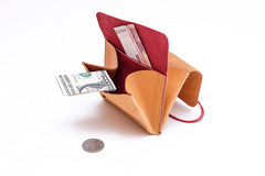 Grand porte-monnaie orange