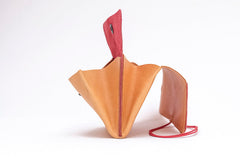 Grand porte-monnaie orange