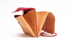 Grand porte-monnaie orange