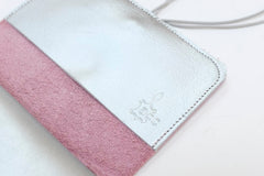 Grand porte-monnaie rose