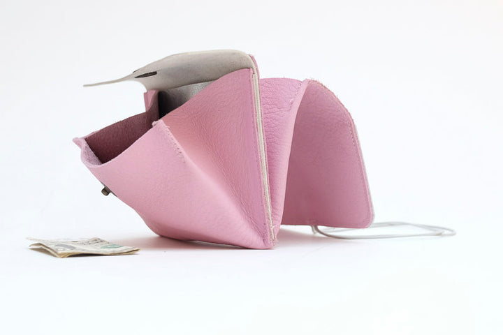 pink purse wallet