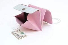 Grand porte-monnaie rose