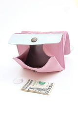 Grand porte-monnaie rose