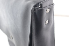 Large bag women leather grey