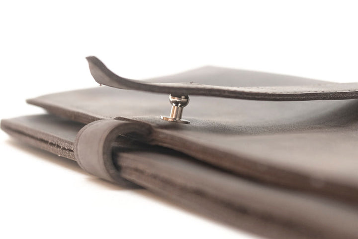 organiseur marron en cuir pour sac