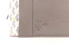 organiseur marron en cuir pour sac