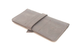 organiseur marron en cuir pour sac