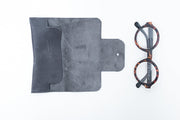 Etui lunettes gris