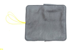 tobacco pouch black leather