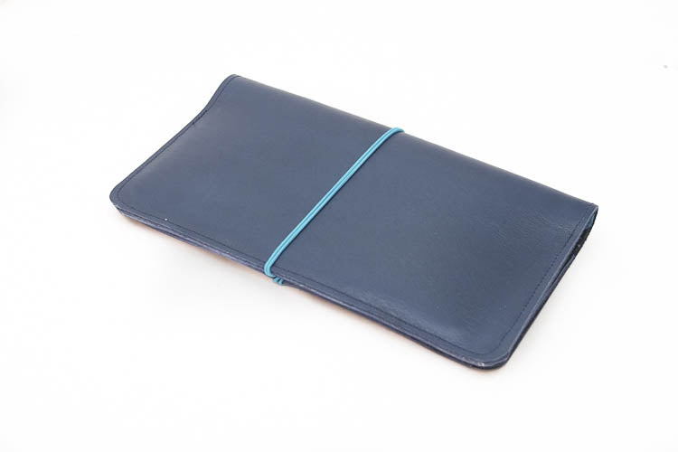 wallet checkbook long leather