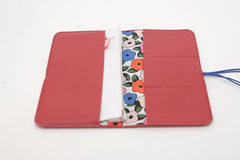 wallet check book leather soft