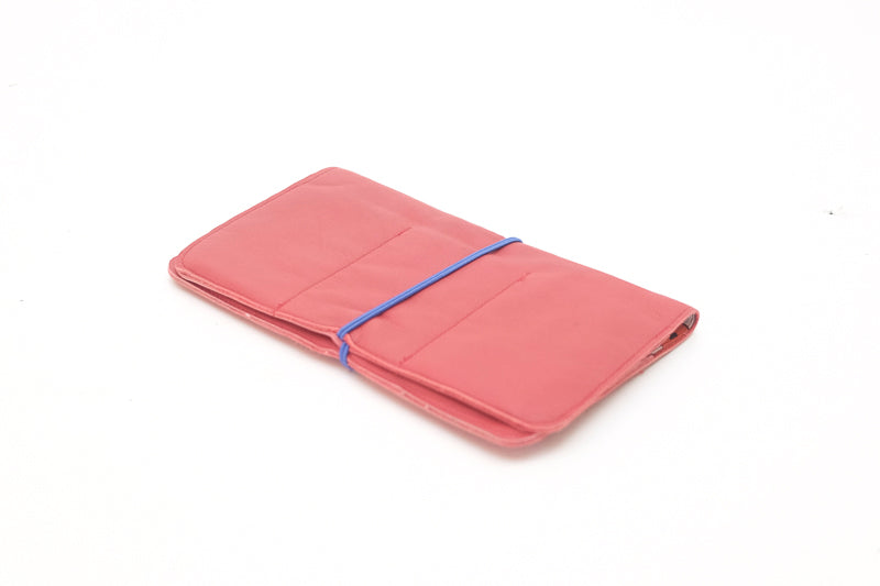 wallet check book leather soft