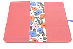 wallet check book leather soft