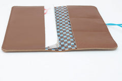checkbook soft leather wallet