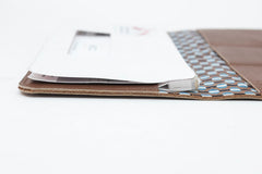 checkbook soft leather wallet