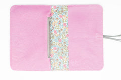 Portefeuille femme cuir violet